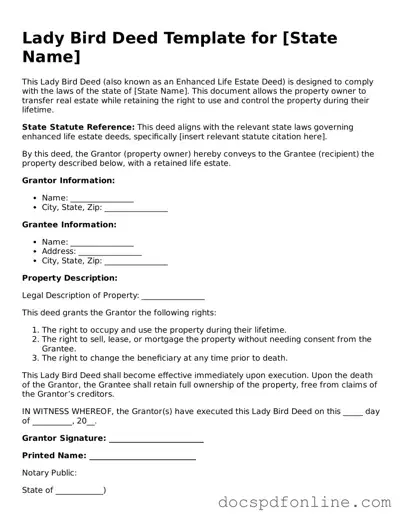 Attorney-Approved Lady Bird Deed Document