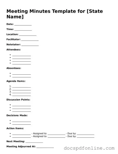 Attorney-Approved Meeting Minutes Document